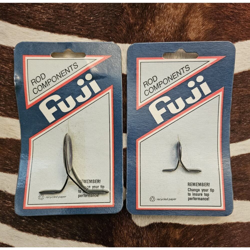 Vintage Fuji Rod Components Rod Replacement Guides Lot Of Two BSVLG30C BSVLG16C